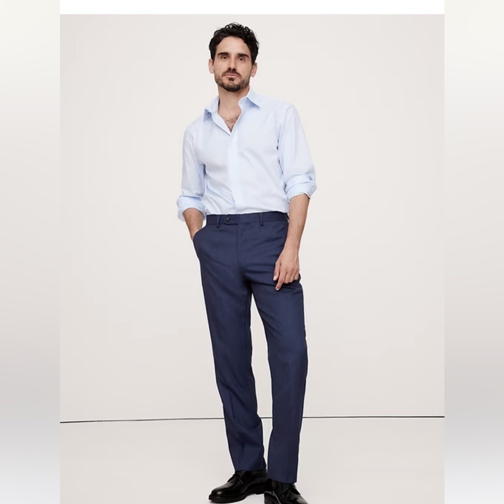 Banana Republic SIGNATURE ITALIAN RUSTICO SUIT PANT